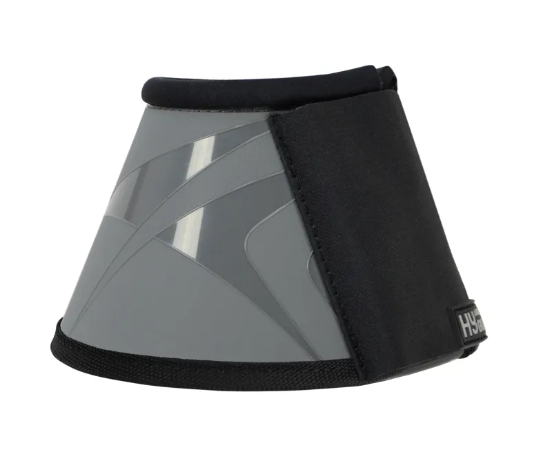 Hy Equestrian Armoured Guard Pro Protect Over Reach Boots - Grey